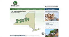 Desktop Screenshot of barringtonresidential.com